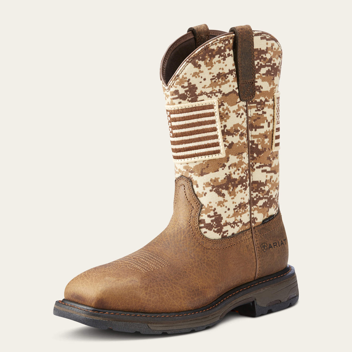 Ariat Best Seller | WorkHog Patriot Steel Toe Work Boot