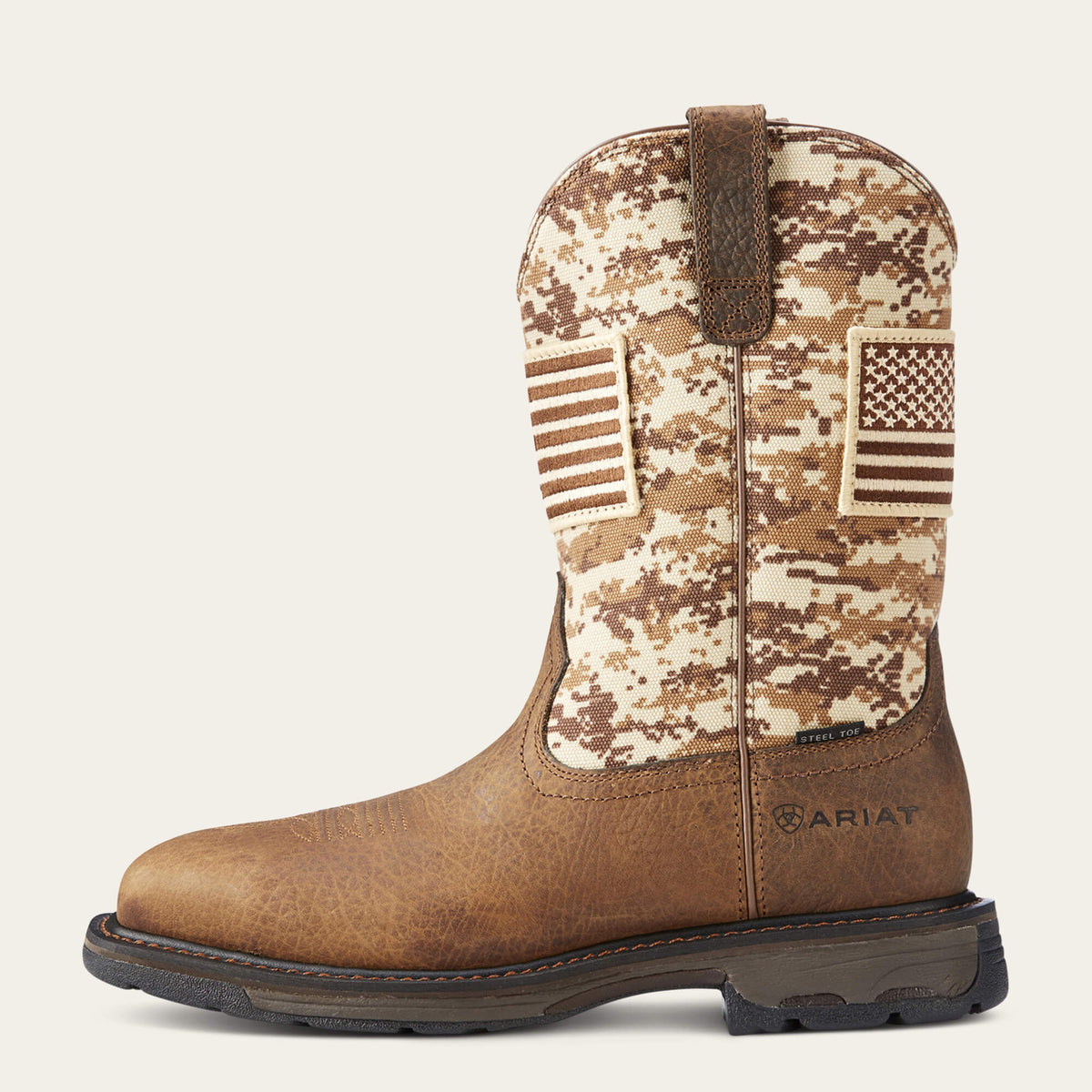 Ariat Best Seller | WorkHog Patriot Steel Toe Work Boot