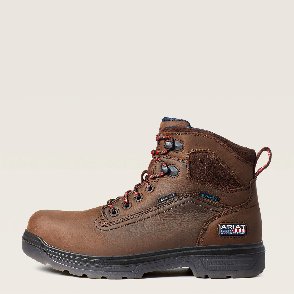 Ariat Discount | Turbo 6" USA Assembled Waterproof Carbon Toe Work Boot