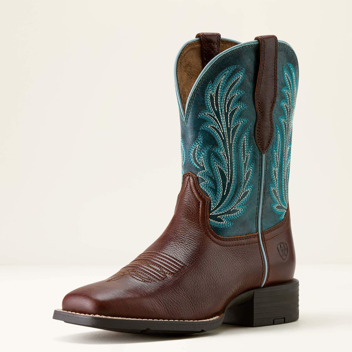 Ariat Premium | Round Up Filly Wide Square Toe Western Boot