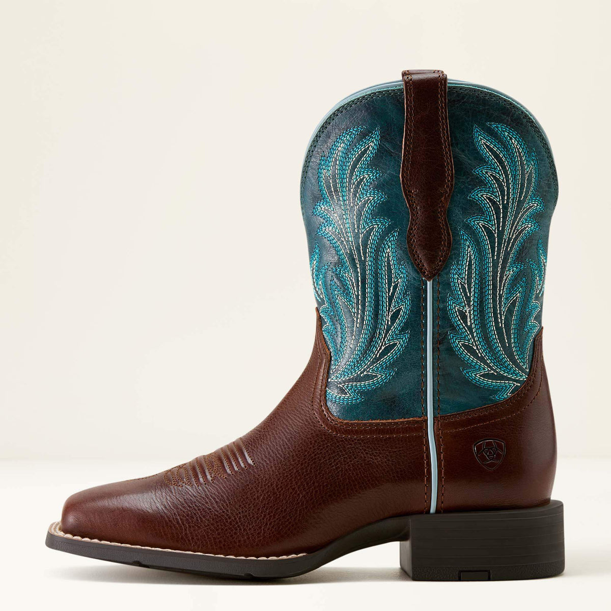 Ariat Premium | Round Up Filly Wide Square Toe Western Boot