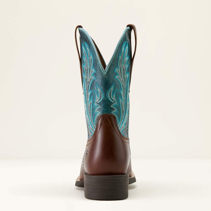 Ariat Premium | Round Up Filly Wide Square Toe Western Boot