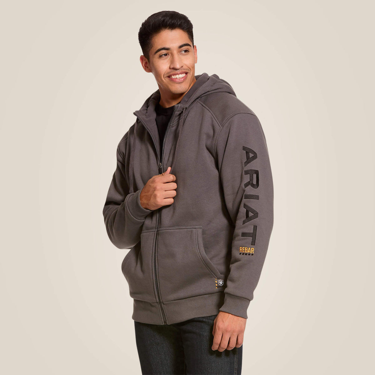Ariat Value | Rebar All-Weather Full Zip Hoodie