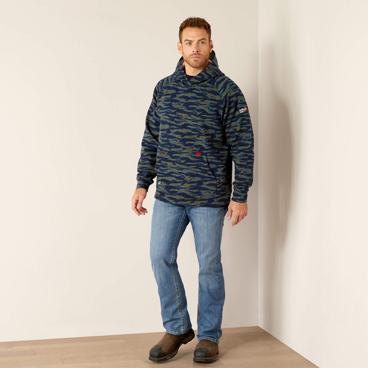 Ariat Popular | FR DuraStretch Smoke Hoodie
