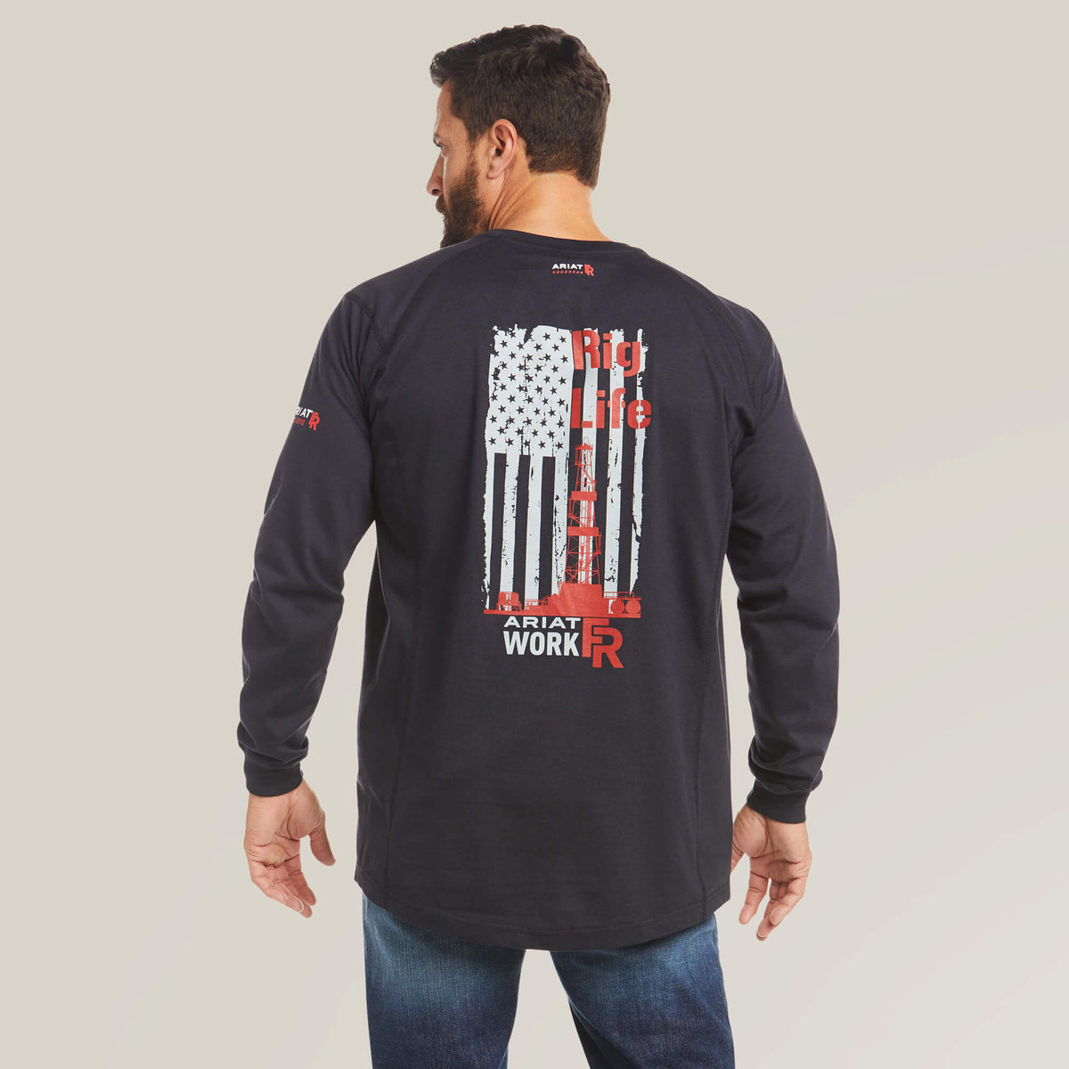 Ariat Hot Sale | FR Air Rig Life Graphic T-Shirt