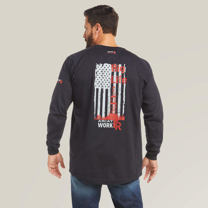 Ariat Hot Sale | FR Air Rig Life Graphic T-Shirt