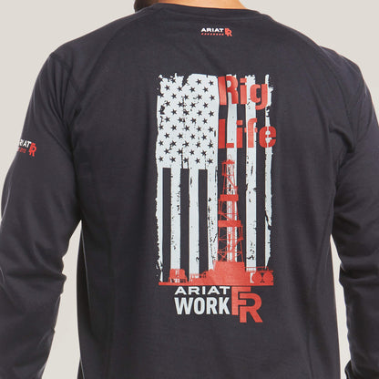 Ariat Hot Sale | FR Air Rig Life Graphic T-Shirt