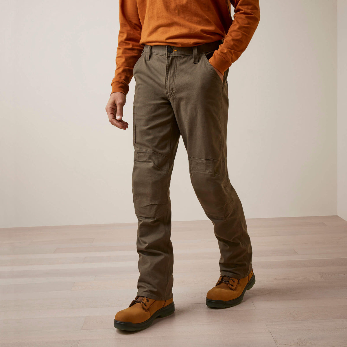 Ariat Discount | Rebar M5 Straight Made Tough Knee Guardian Straight