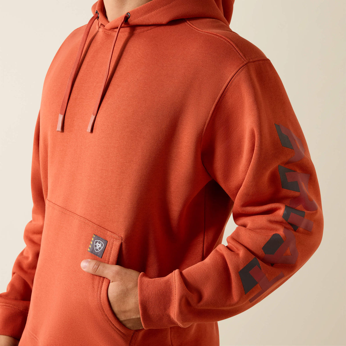 Ariat Top Pick | Rebar Lightweight Logo Hoodie