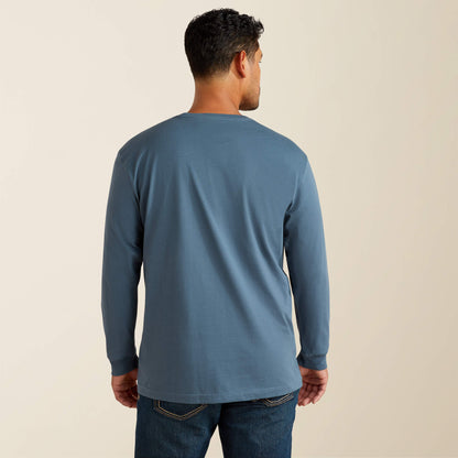 Ariat Popular | Rebar Cotton Strong Standard Logo Pocket T-Shirt