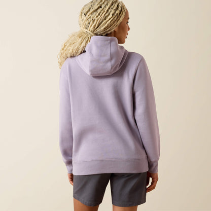 Ariat Discount | Rebar Lightweight Logo 1/2 Zip Hoodie