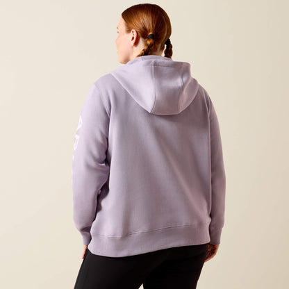 Ariat Discount | Rebar Lightweight Logo 1/2 Zip Hoodie