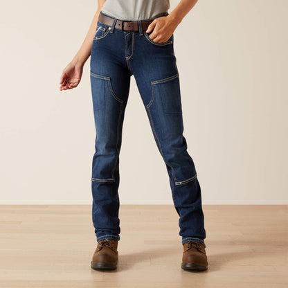 Ariat Latest | Rebar PR DuraStretch Riveter Double Front Straight Jean