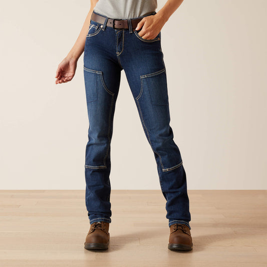 Ariat Latest | Rebar PR DuraStretch Riveter Double Front Straight Jean