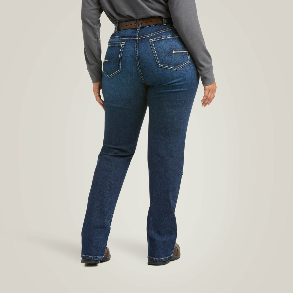 Ariat Latest | Rebar PR DuraStretch Riveter Double Front Straight Jean