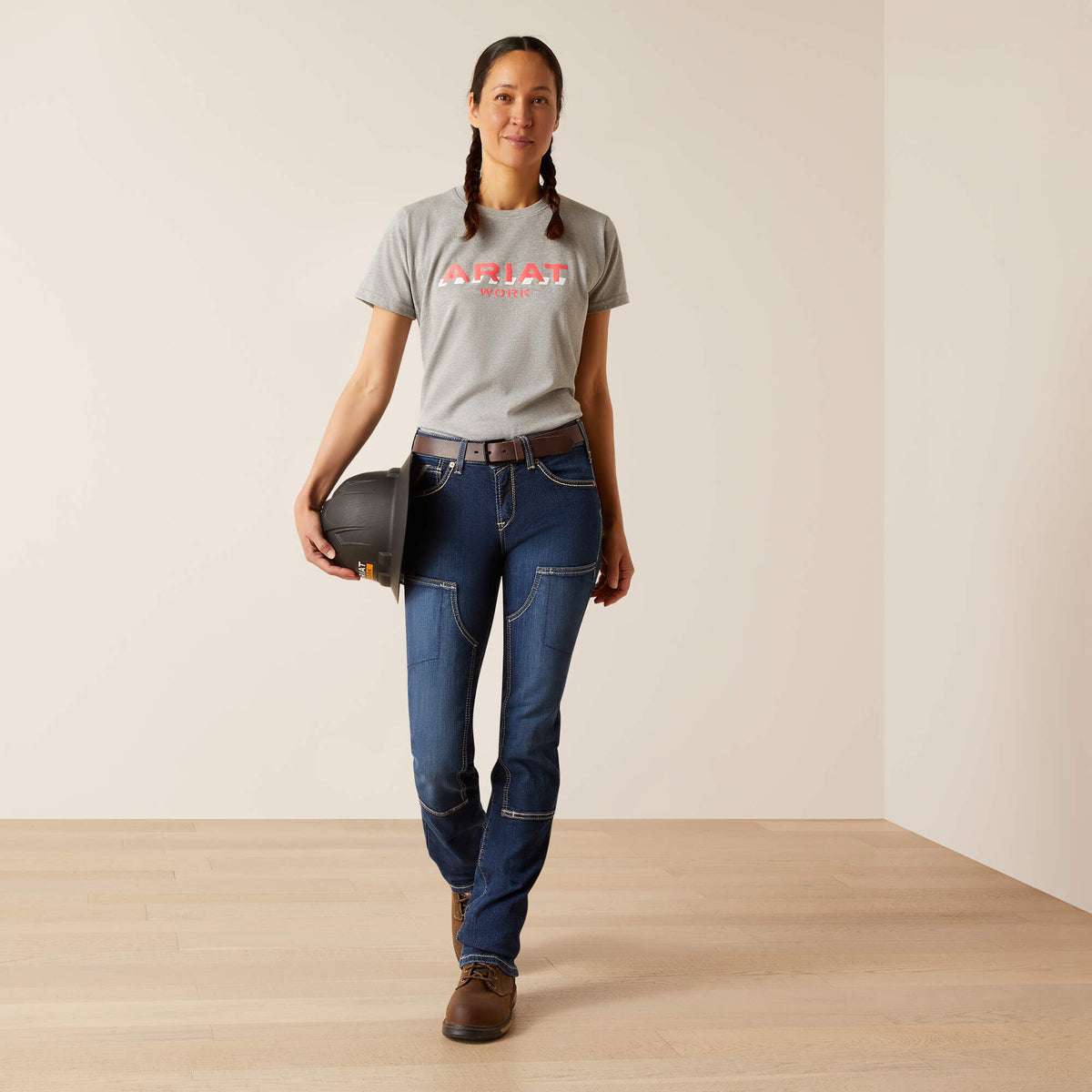 Ariat Latest | Rebar PR DuraStretch Riveter Double Front Straight Jean