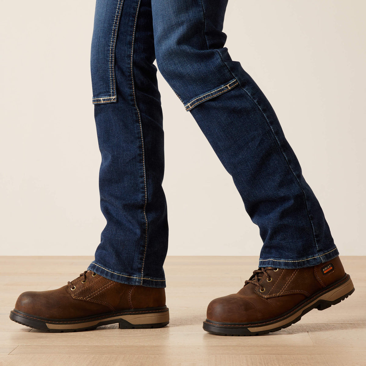 Ariat Latest | Rebar PR DuraStretch Riveter Double Front Straight Jean