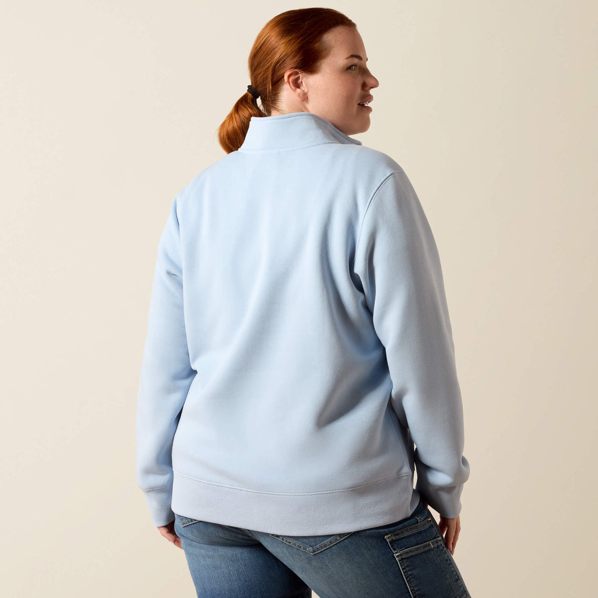 Ariat Customer Favorite | Rebar Lightweight Mock 1/2 Zip Sweatshirt
