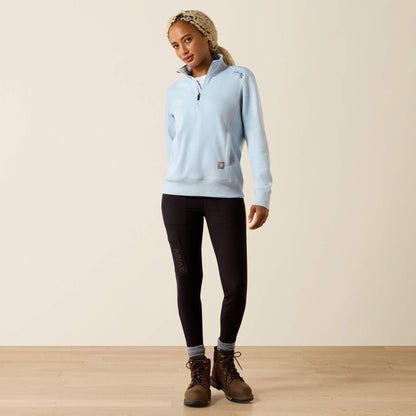 Ariat Customer Favorite | Rebar Lightweight Mock 1/2 Zip Sweatshirt