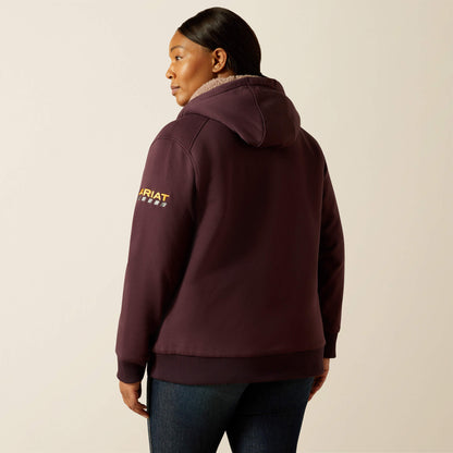 Ariat Classic | Rebar All-Weather Sherpa Full Zip Hoodie