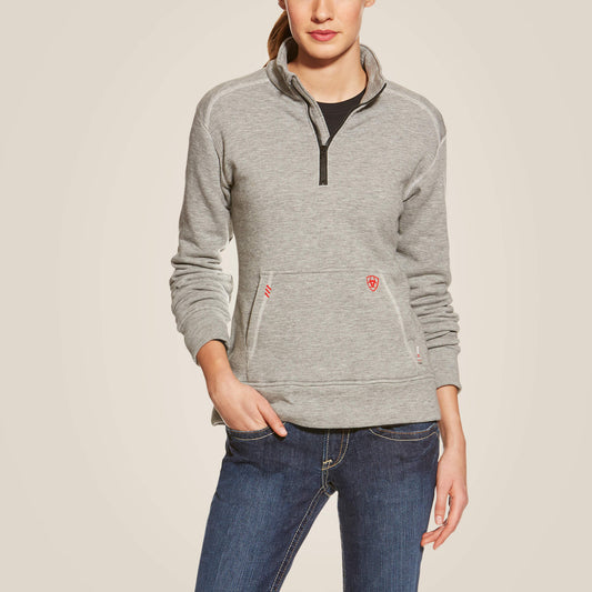 Ariat Best Seller | FR Polartec Fleece 1/4 Zip Top