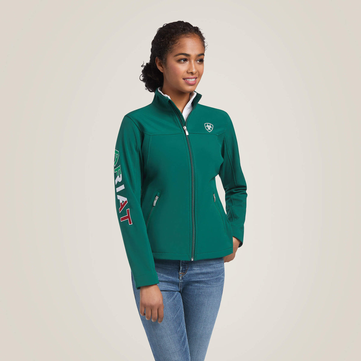 Ariat New | Classic Team Softshell MEXICO Jacket