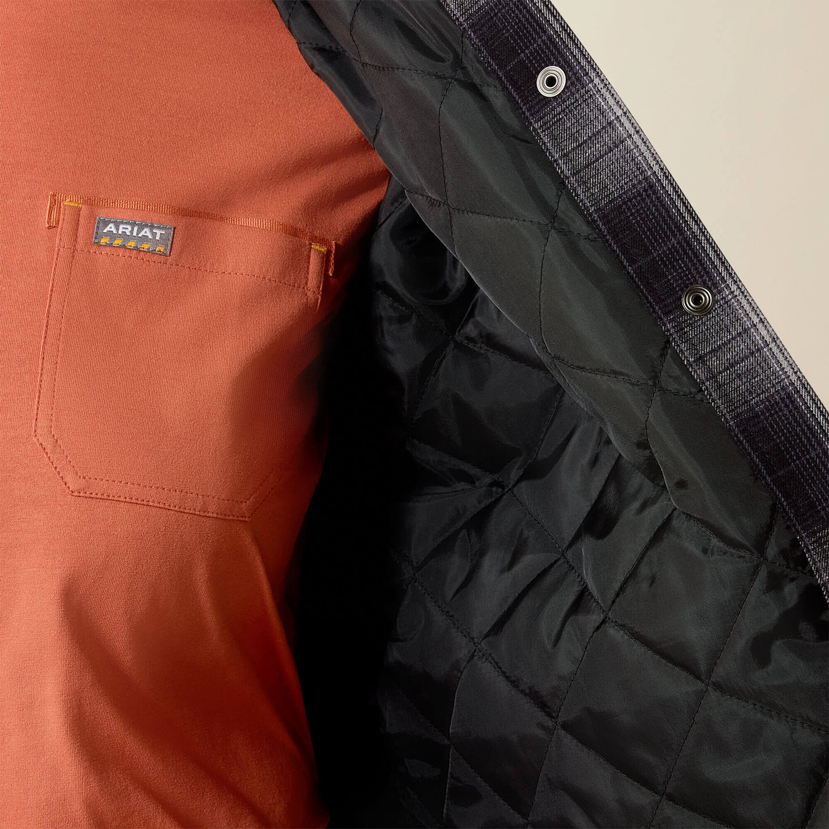 Ariat Latest | Rebar Flannel Insulated Shirt Jacket
