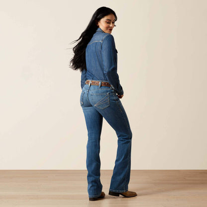 Ariat Great Value | Mid Rise Aisha Boot Cut Jean