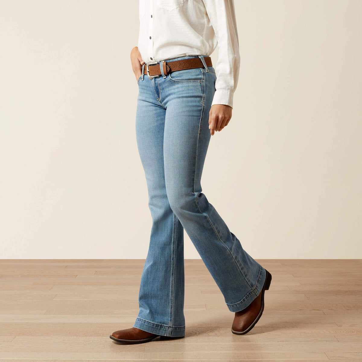 Ariat Hot Sale | Mid Rise Giovana Leg Slim Trouser Jeans