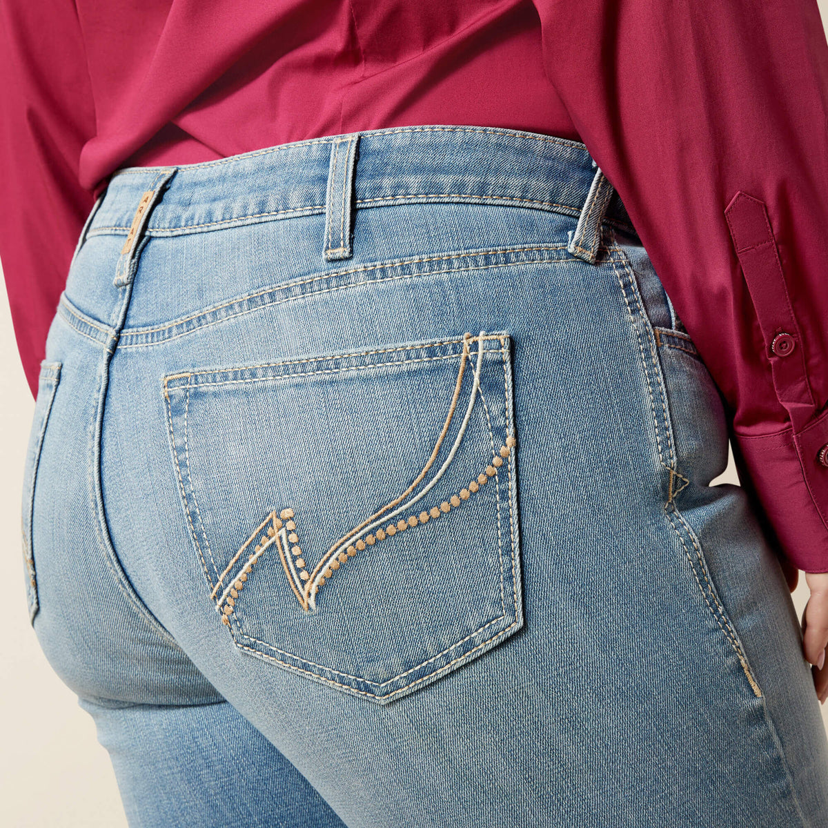 Ariat Hot Sale | Mid Rise Giovana Leg Slim Trouser Jeans