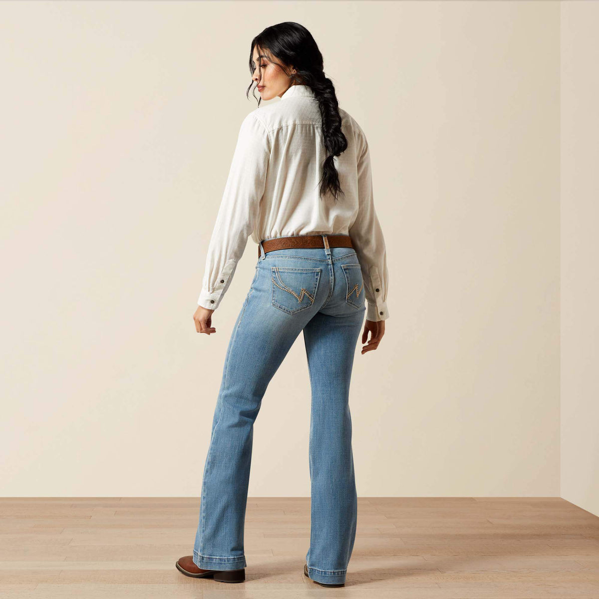 Ariat Hot Sale | Mid Rise Giovana Leg Slim Trouser Jeans