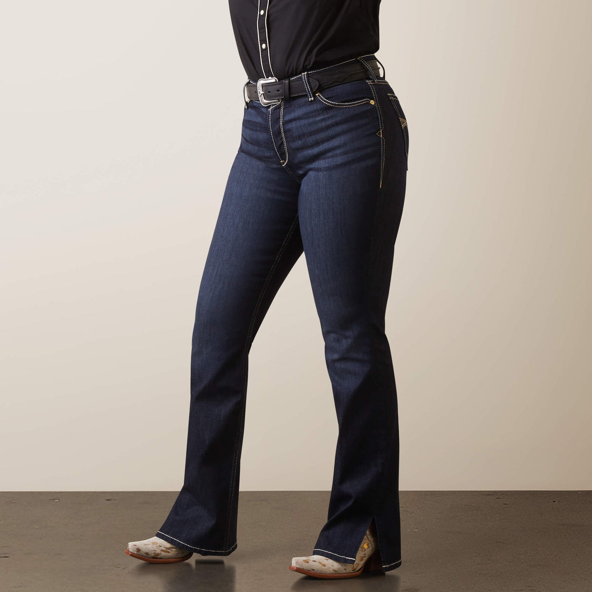 Ariat Featured | R.E.A.L. Perfect Rise Arrow Danna Boot Cut Jean