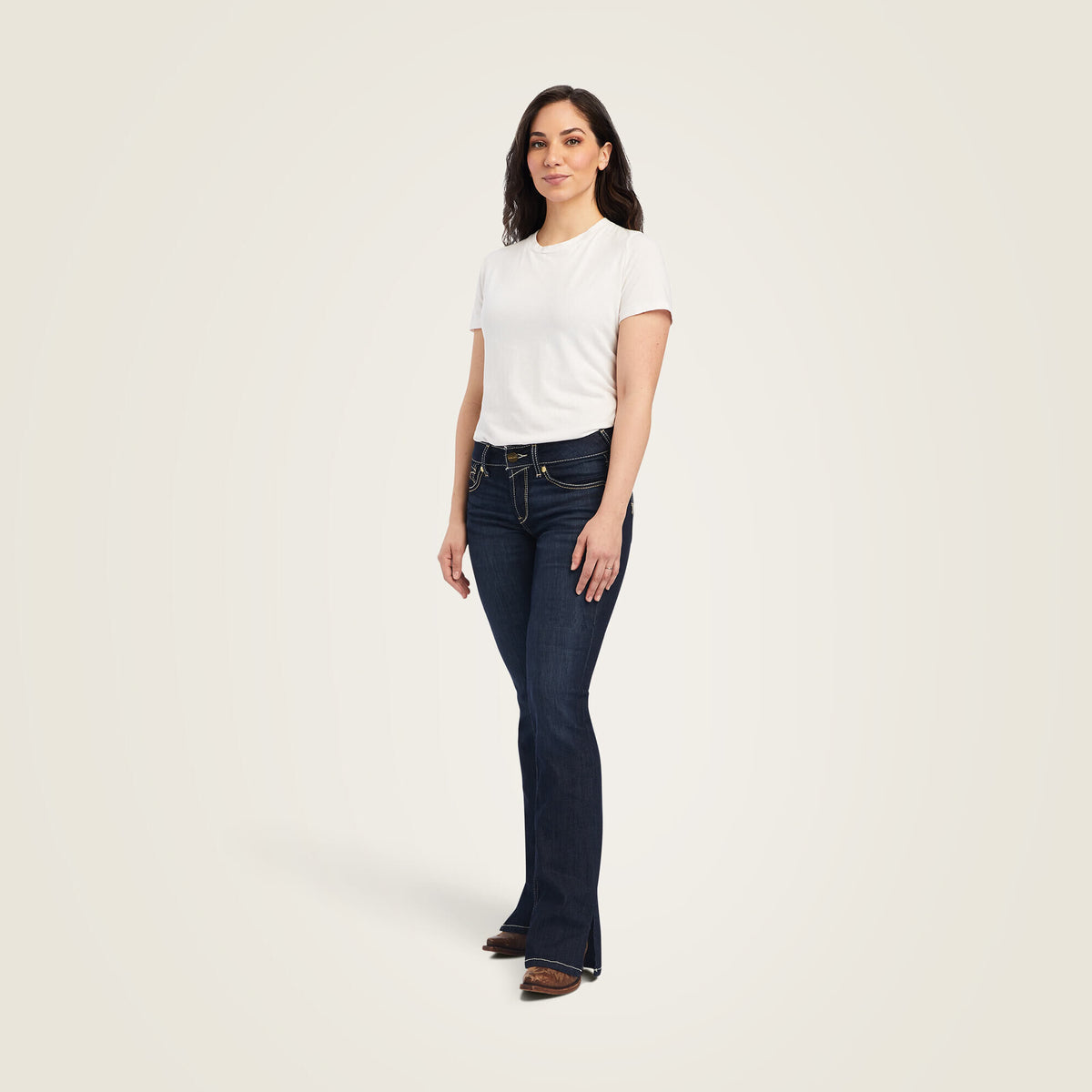 Ariat Featured | R.E.A.L. Perfect Rise Arrow Danna Boot Cut Jean