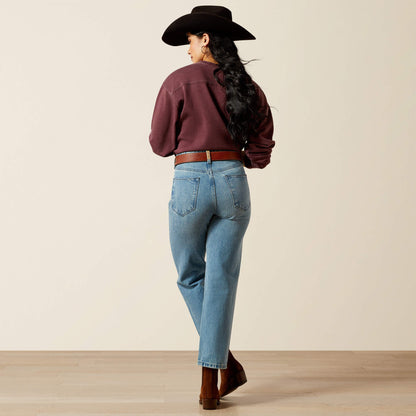 Ariat Great Value | Ultra High Rise Cheyenne Yoke Tomboy Straight Leg Jean