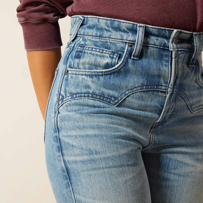 Ariat Great Value | Ultra High Rise Cheyenne Yoke Tomboy Straight Leg Jean