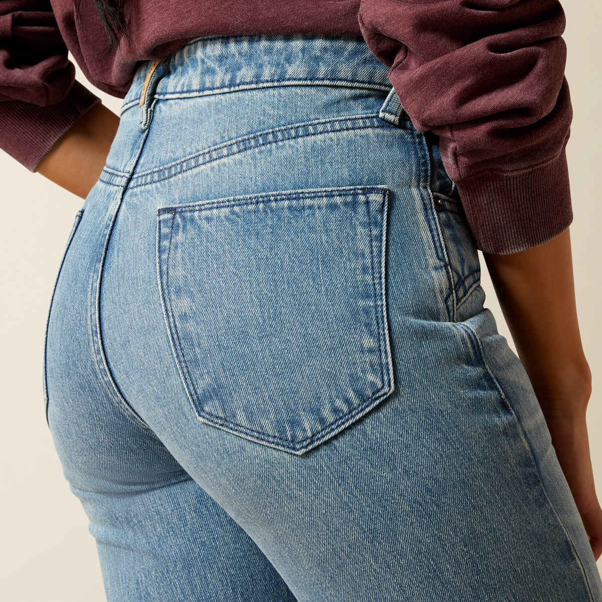 Ariat Great Value | Ultra High Rise Cheyenne Yoke Tomboy Straight Leg Jean