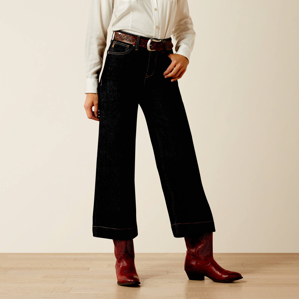 Ariat New | Ultra High Rise Countryside Wide Leg Jean