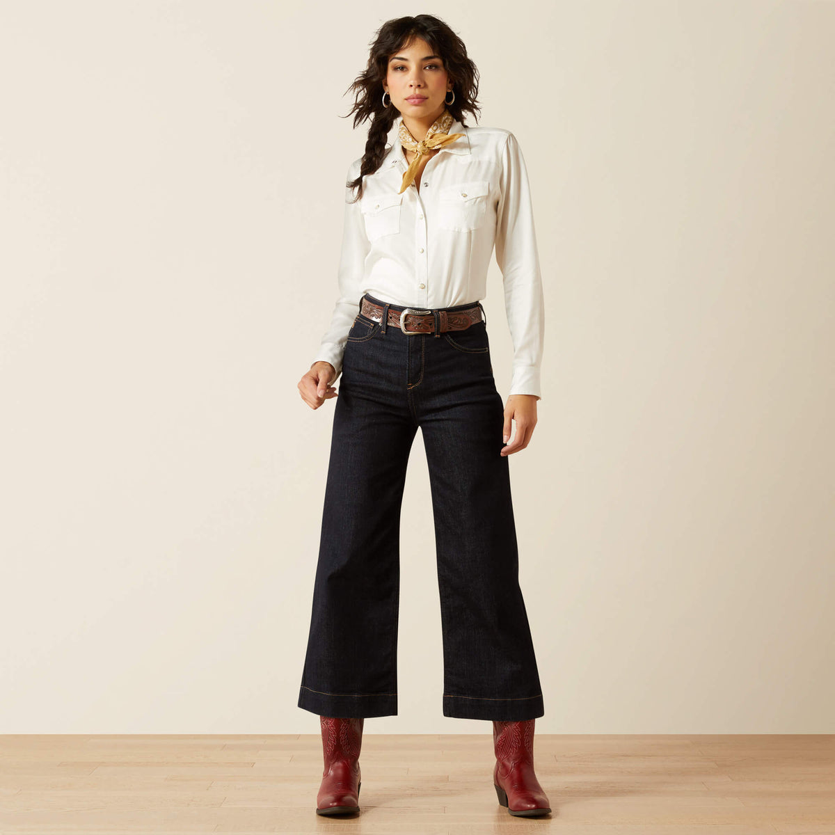 Ariat New | Ultra High Rise Countryside Wide Leg Jean