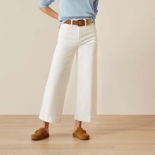 Ariat Hot Sale | Ultra High Rise Countryside Wide Leg Crop Jeans