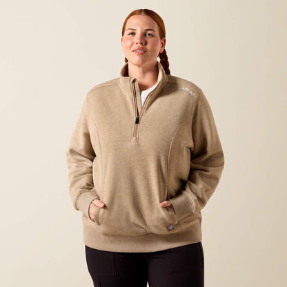 Ariat Special Offer | Rebar Lightweight Mock 1/2 Zip Sweatshirt