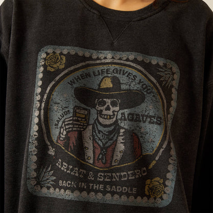 Ariat Premium | Oversize Sendero When Life Gives You Agaves Sweatshirt