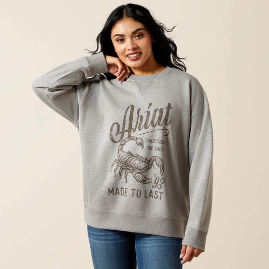 Ariat Deals | Scorpion Script Oversized Sweatshirt