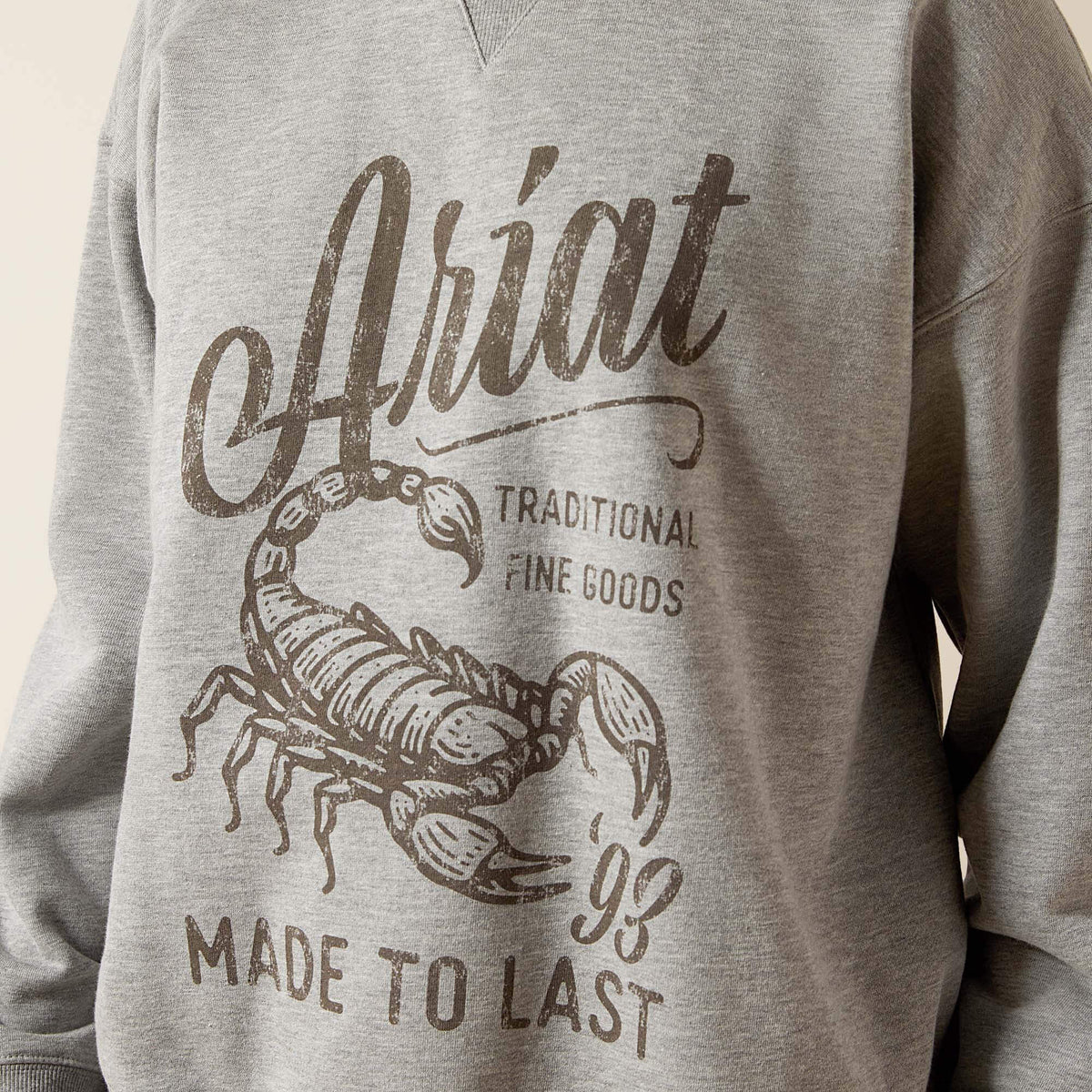 Ariat Deals | Scorpion Script Oversized Sweatshirt