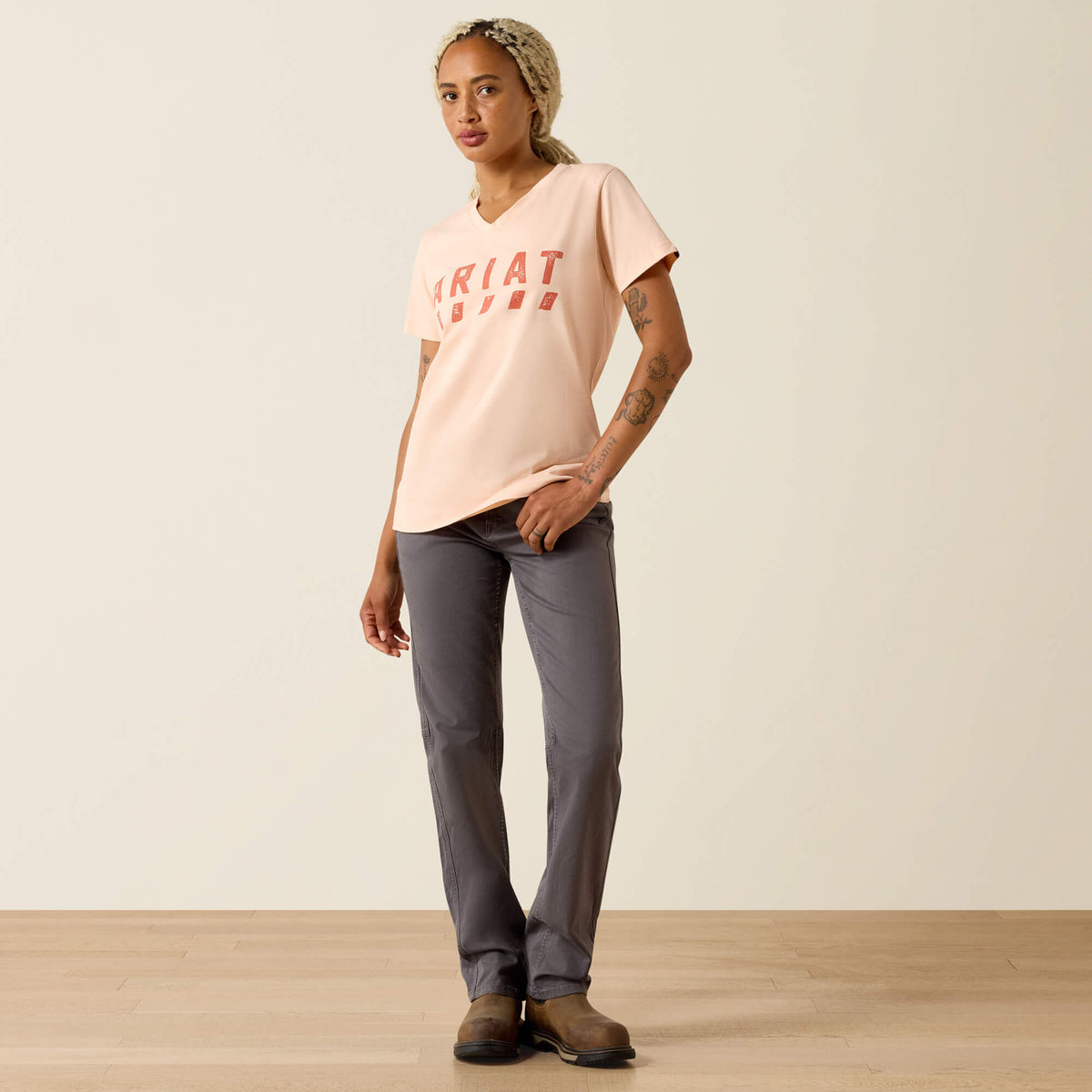 Ariat Top Pick | Rebar Cotton Strong Logo T-Shirt