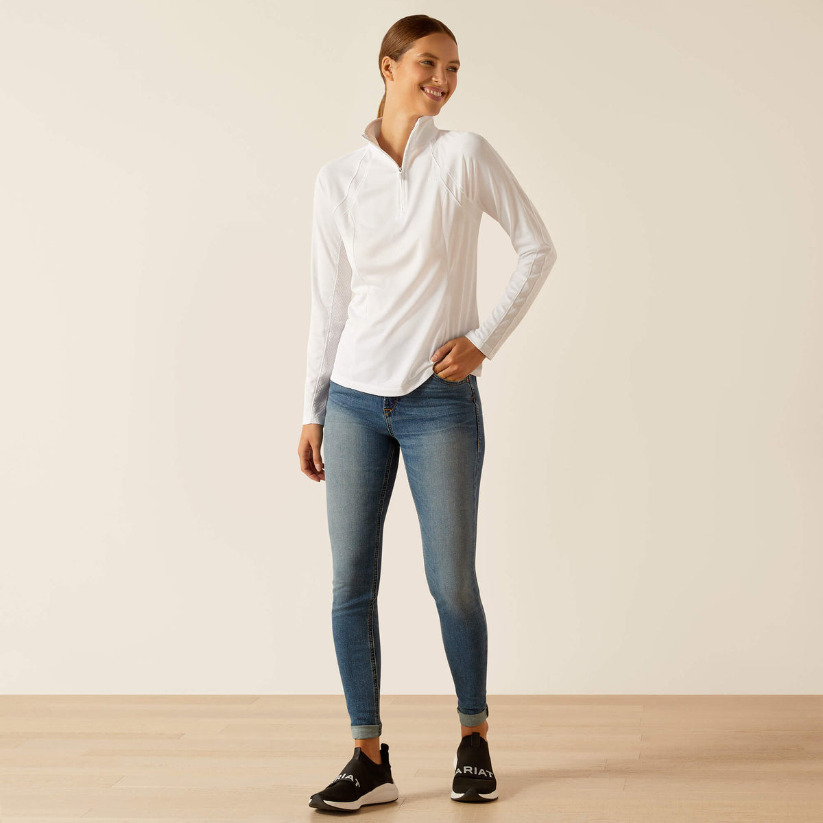 Ariat Recommended | Sunstopper 3.0 1/4 Zip Baselayer