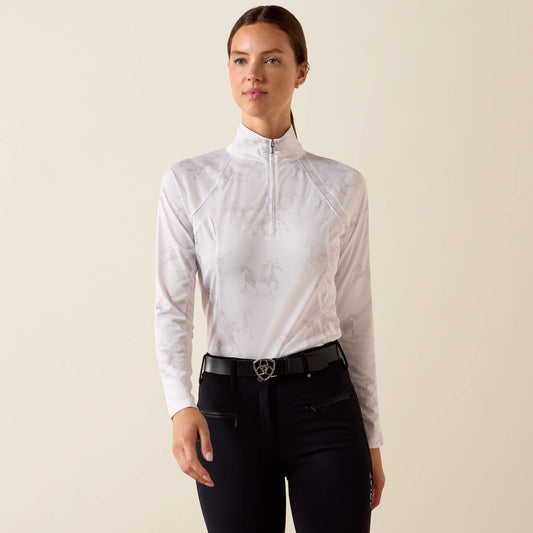 Ariat Value | Sunstopper 3.0 1/4 Zip Baselayer