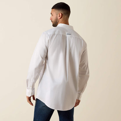 Ariat Popular | Team Logo Lightweight Twill Fitted Shirt