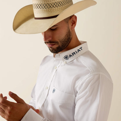 Ariat Popular | Team Logo Lightweight Twill Fitted Shirt
