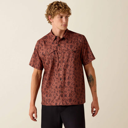 Ariat Popular | Printed VentTEK Western Yoke Classic Fit Snap Shirt