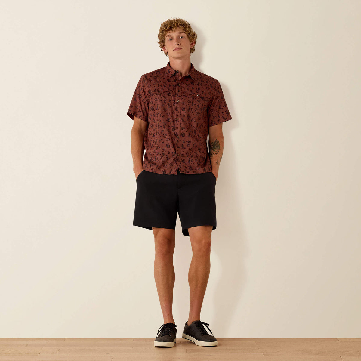 Ariat Popular | Printed VentTEK Western Yoke Classic Fit Snap Shirt